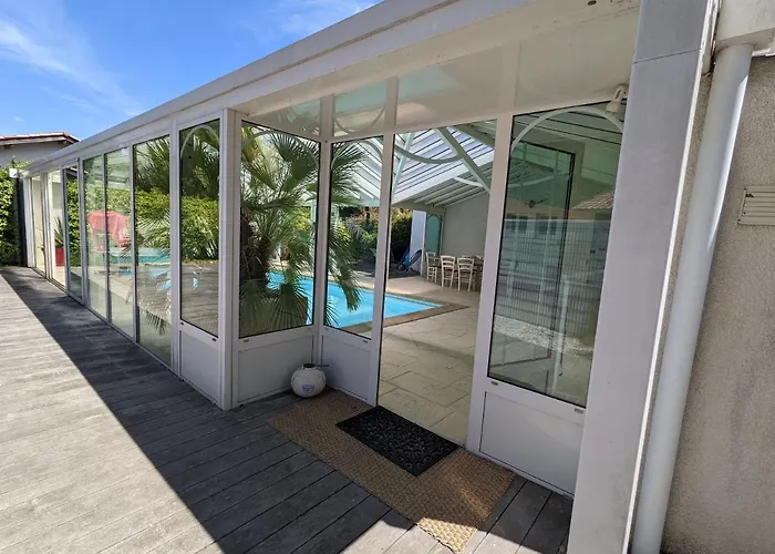 Villa 'andercool' Avec Piscine Utilisable En Toutes Saisons Andernos-les-Bains